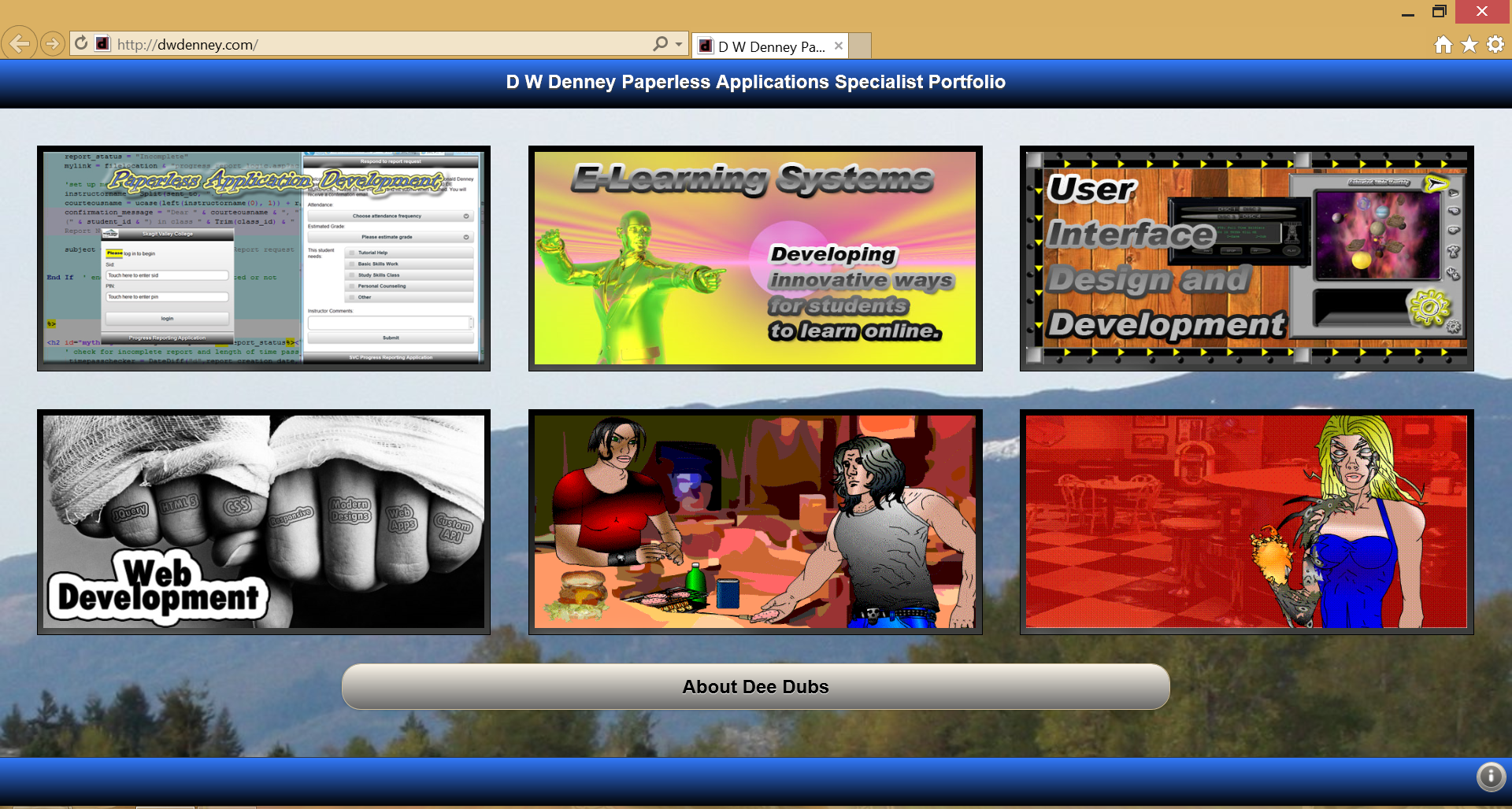 Screenshot of content on tablet